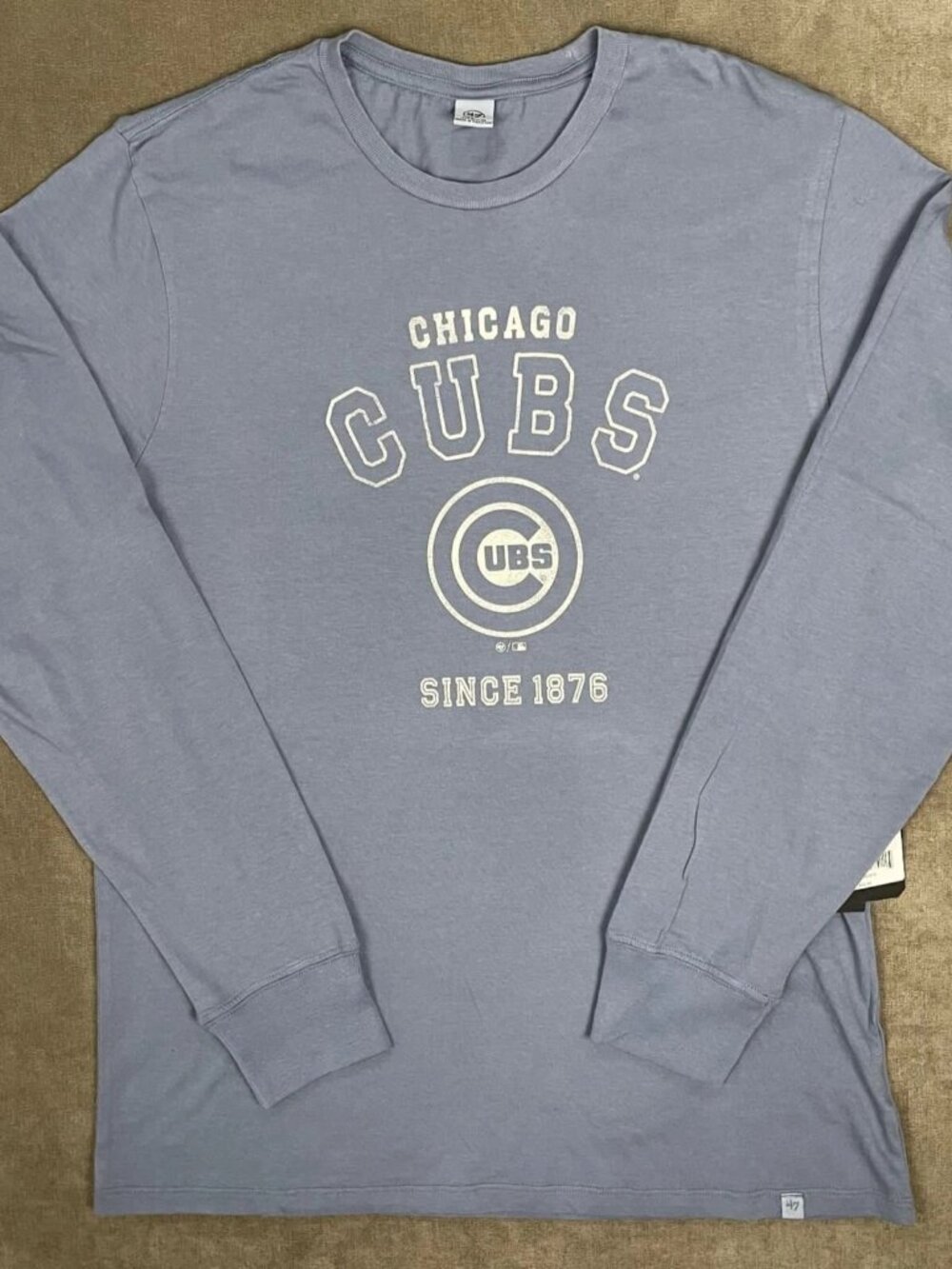 47 Brand Chicago Cubs MLB Casual Blue Sweaters Mens M NWT